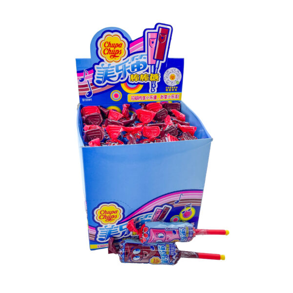Chupa Chups Whistle Pop Strawberry/Cola