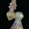 8" Pink Fumed Bubbler
