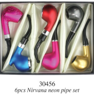 Nirvana Neon Color Wood Pipe