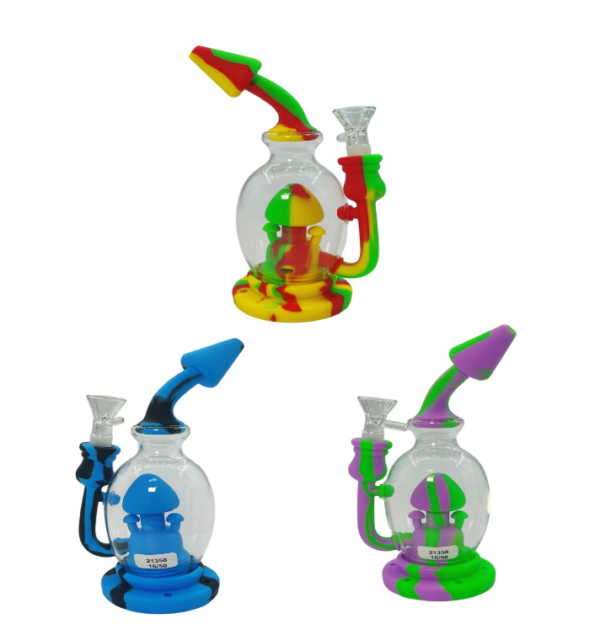 Silicone / Glass Mushroom WP