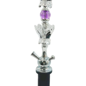 24" Khateeb Floral 1 Hose Hookah Box Kit