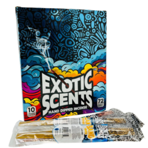 Exotic Scents Incense Sticks 72ct