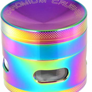 2.5" Chromium Crusher Vortex Rainbow Grinder