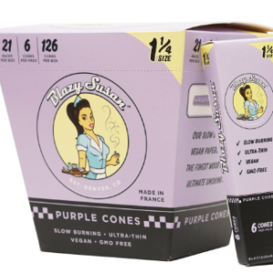Blazy Susan Cones | Purple 1 1/4 | 20ct