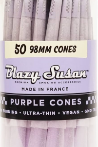 Blazy Susan Purple Cones 98mm 50ct