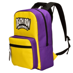 Death Row Records | Smell Proof Throw Back Pack | Yellow/Purple