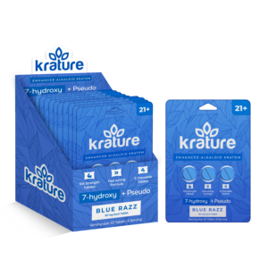 Krature 7-OH + Pseudo 30mg Kratom | 3 Tabs | 10ct Box