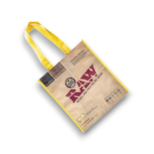 Raw Flat Recycled Shopping Bag