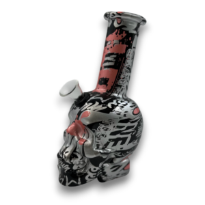 6" Dipped Skull WP