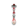 24" Khateeb Floral 2 Hose Hookah Box Kit