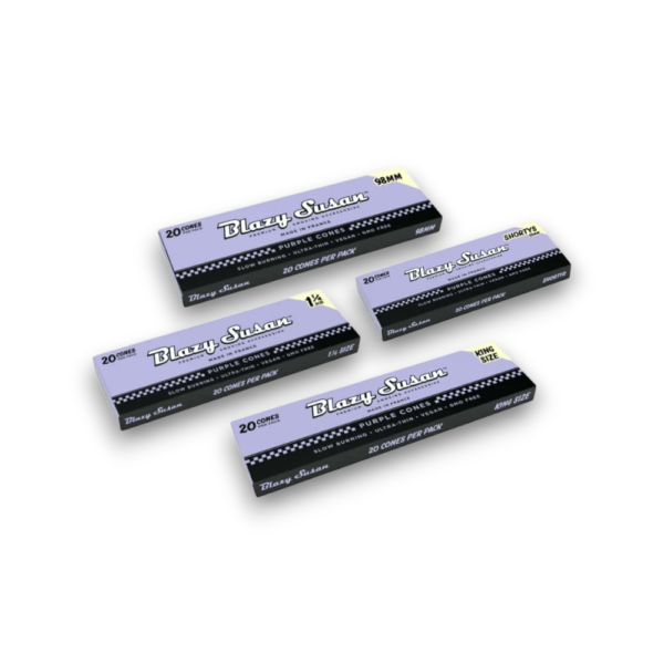 Blazy Susan Cones | Purple KS | 20ct