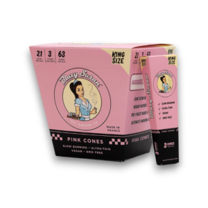 Blazy Susan Pink King Size Pre-Roll Cones (3ct) Disp of 21