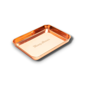 Blazy Susan Stainless Metal Tray