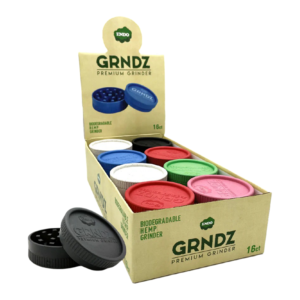 2.5" Bio Hemp Grinders 16ct Box