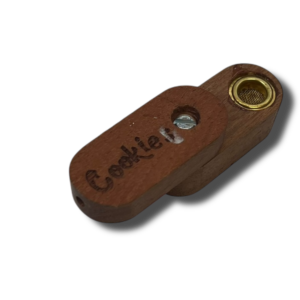 Etched Monkey Wooden Pipe