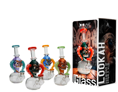 Lookah 10" Skull & Tentacles WP | WPC1214