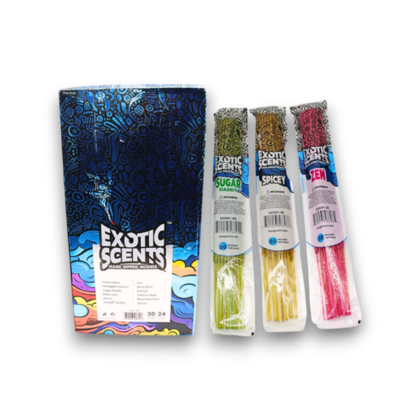 Exotic Scents Jumbo Incense Sticks 24ct