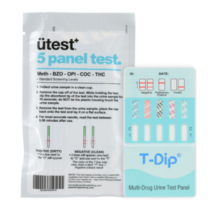 Utest 5 Panel Drug Test Kit