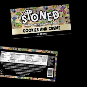 Stoned Amanita Muscaria Mushroom Chocolate 10,000mg