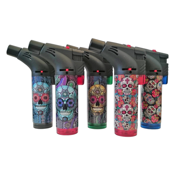 Techno Torch Sugar Skull