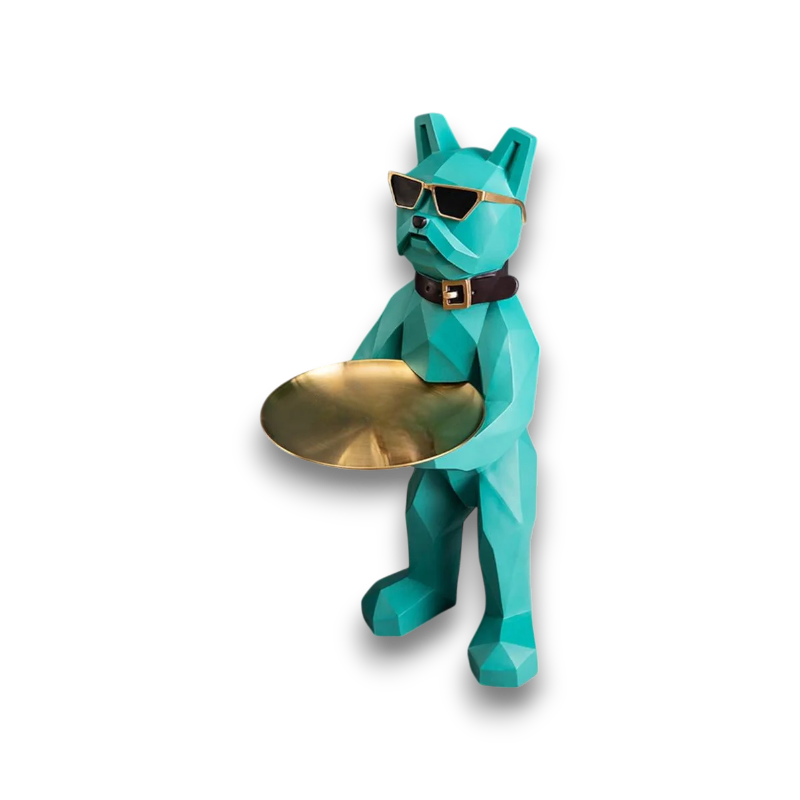 27" Bulldog Figure Hookah Stand