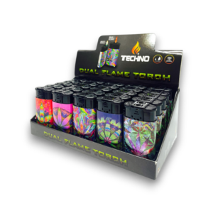 Techno Dual Flame Lighters