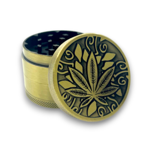 Tuff Shredder Leaf Engraved Grinders | 12ct Box