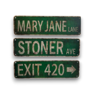 Metal Road Sign Plates