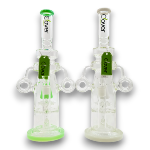 17" Clover Wheel Perc Recycler