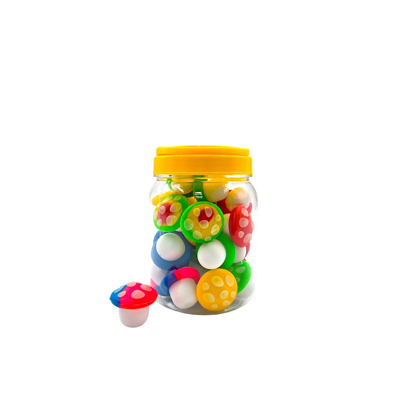 Silicone Mushroom Container Jar