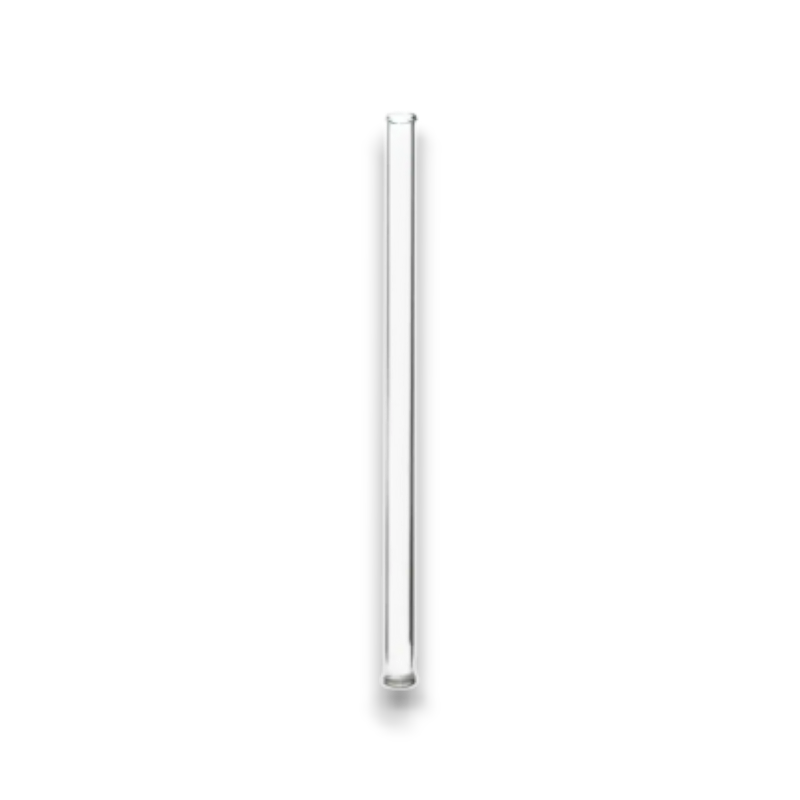 6" Clear Glass Tube