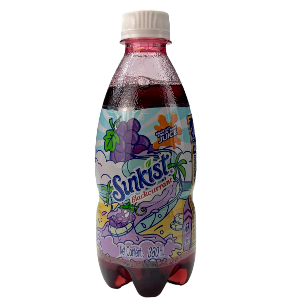 Sunkist Black Currant Bottle 380ml