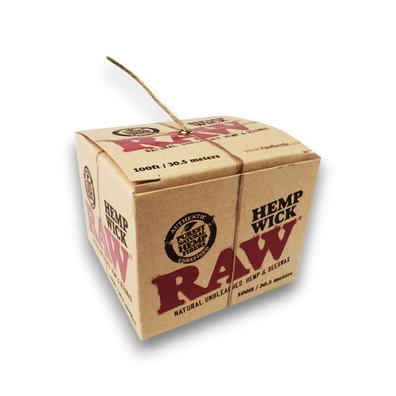 Raw Hempwick Spool 100ft