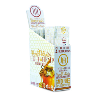 High Hemp Organic Wraps 2 Wraps 25ct Box