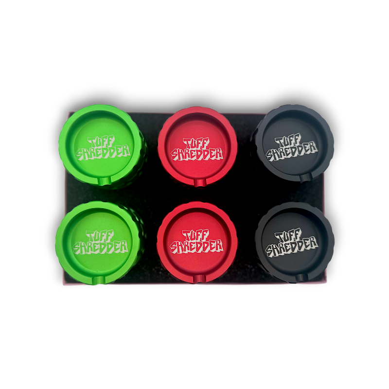 Tuff Shredder 60mm Ash Tray Grinders | 6ct Box
