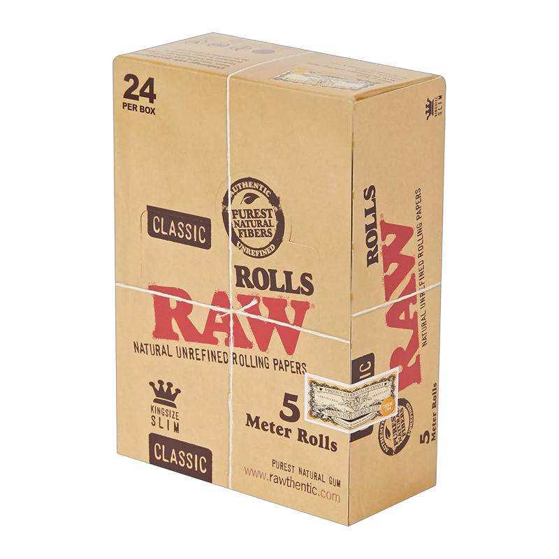 Raw Unrefined Rolls KS Slim