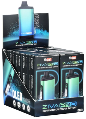 Yocan Ziva Pro Stash Battery Display 10ct