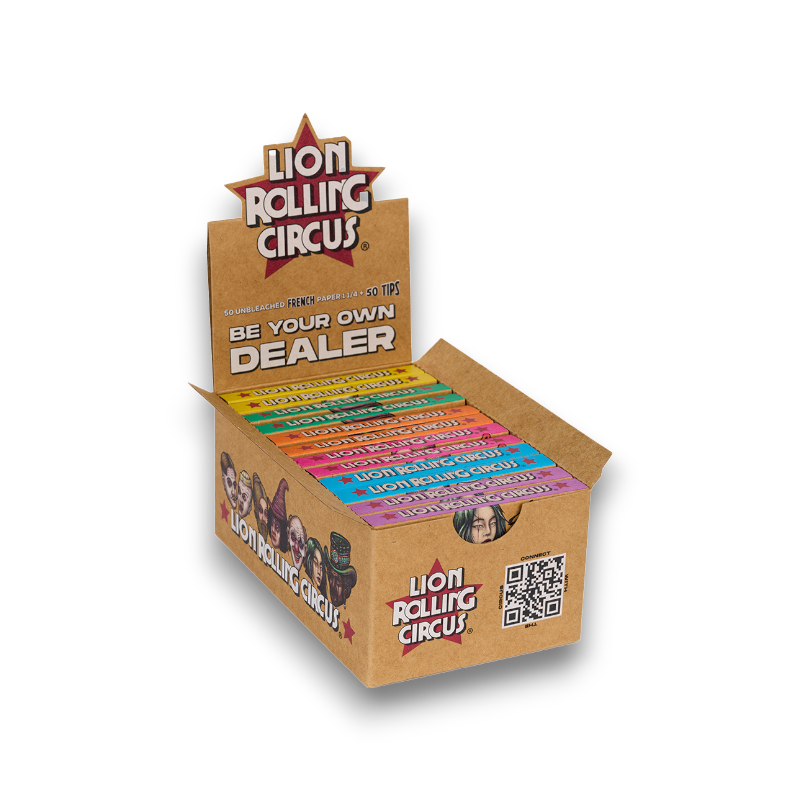 LRC | Unbleached Papers + Tips | 1 1/4 24ct Box