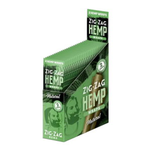 Zig Zag Hemp Wraps 25ct