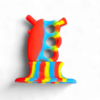 Silicone Brash Nuckle w/Stand