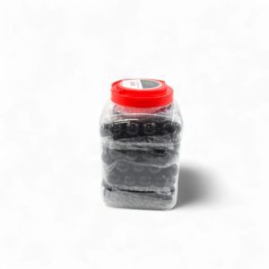 4" Black OB Jar 80ct