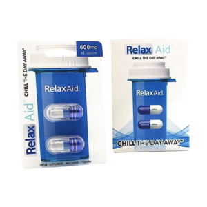 RelaxAid 2pk Caps 600mg