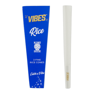 VIBES Rice Paper KS Cones 3pk
