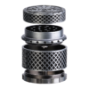 Brushed Metal/Leaf Grinder