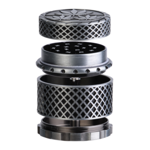 Brushed Metal/Leaf Grinder