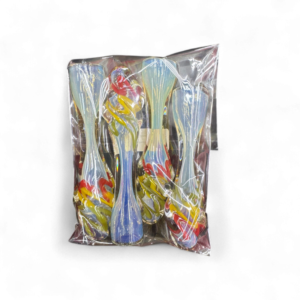 Gold Fumed/ Twist Mouth Chillum 4pk