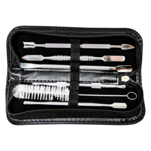 Leather Pouch Dabber Kit