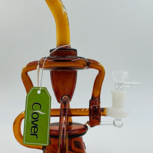 9" Clover Color Inline Recycler