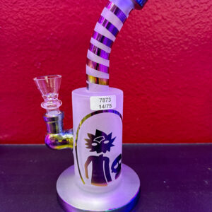 8'' Bent Neck Shiny R&M WP