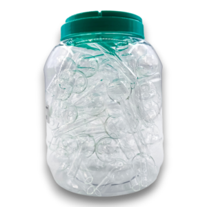 4'' Clear OB Jar 80ct